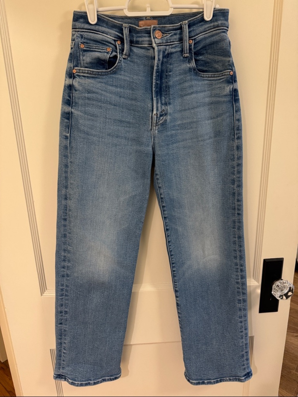 MOTHER Women’s Lil Rambler Zip Flood - size 25